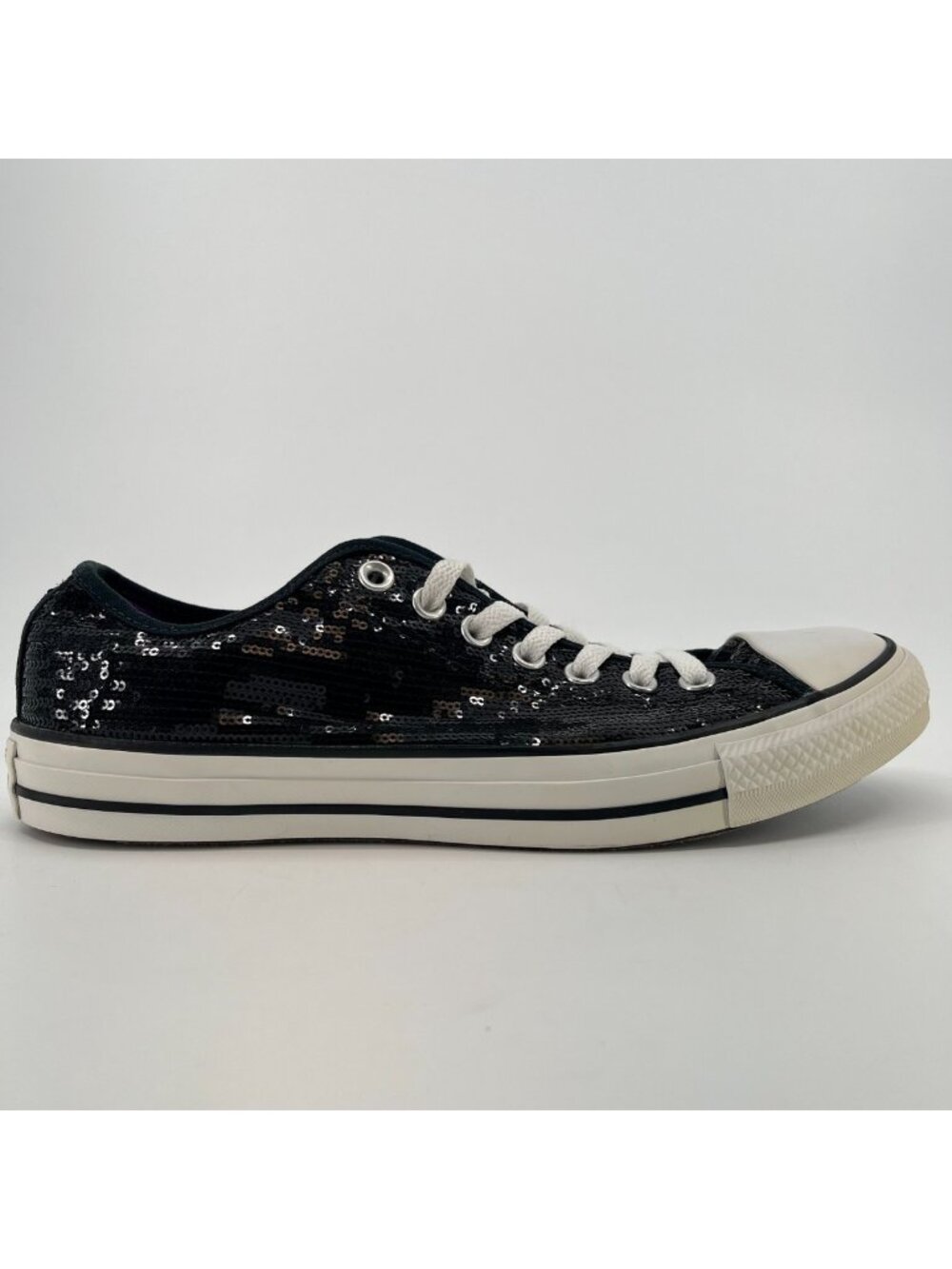 Converse Chuck Taylor All Star Ox Low Mens Size 9 Black Athletic Shoes Sneakers